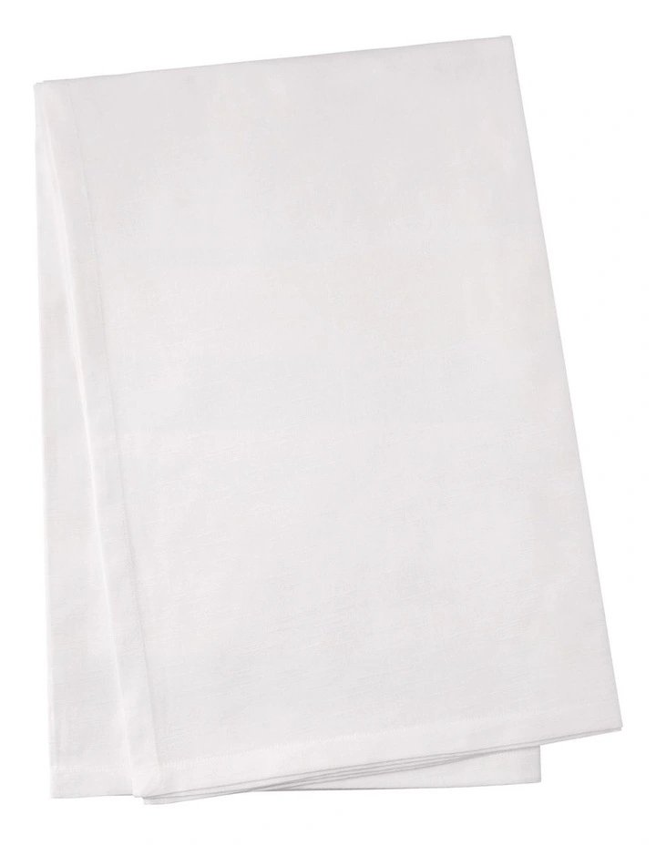 Discount π Maxwell & Williams Cotton Classics Rectangular Tablecloth 300x150cm Snow π 5 Discount π Maxwell & Williams Cotton Classics Rectangular Tablecloth 300x150cm Snow π - Image 3