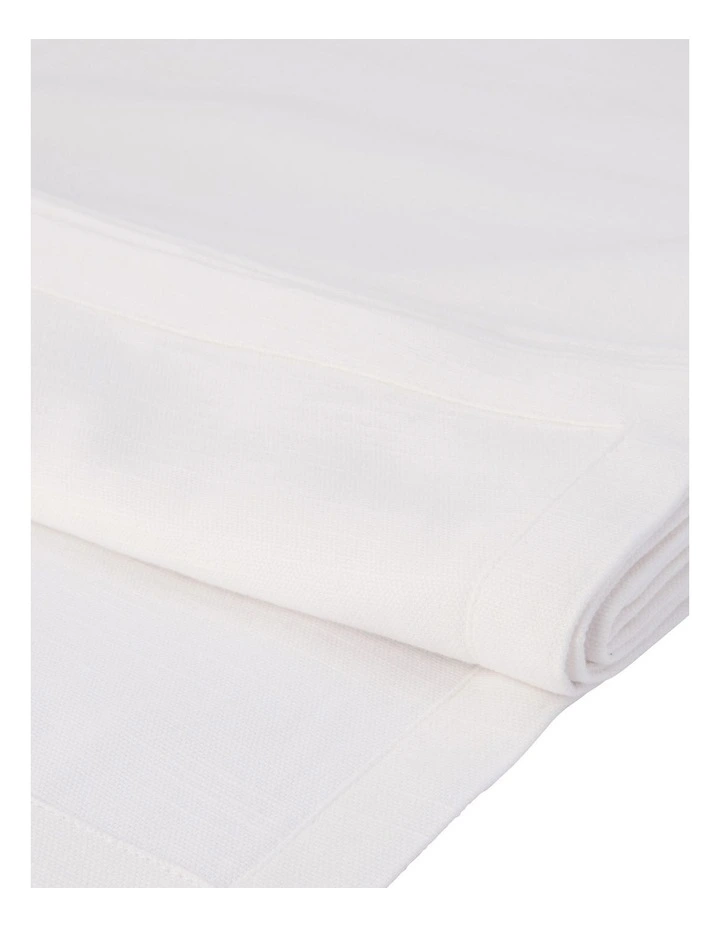 Promo 𧨠Maxwell & Williams Cotton Classics Rectangular Tablecloth 230x150cm Snow π₯° 4 Promo 𧨠Maxwell & Williams Cotton Classics Rectangular Tablecloth 230x150cm Snow π₯° - Image 2