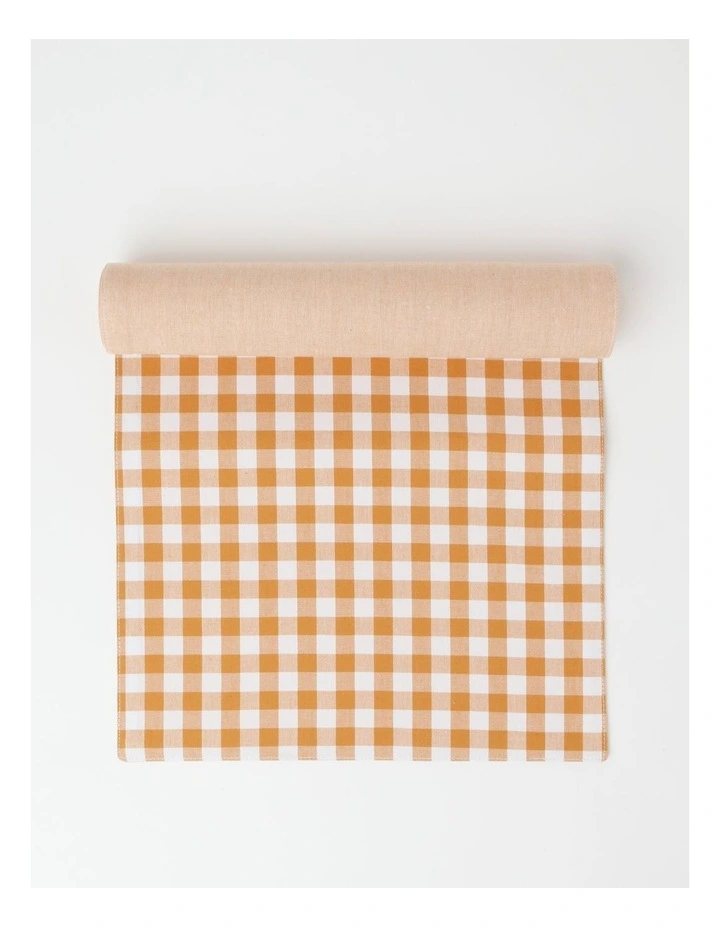 New π₯ Heritage Gingham Runner In Orange π 3 New π₯ Heritage Gingham Runner In Orange π