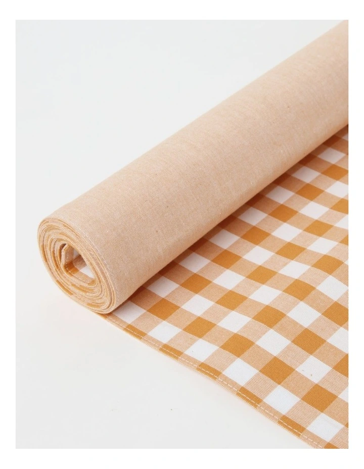 New π₯ Heritage Gingham Runner In Orange π 4 New π₯ Heritage Gingham Runner In Orange π - Image 2