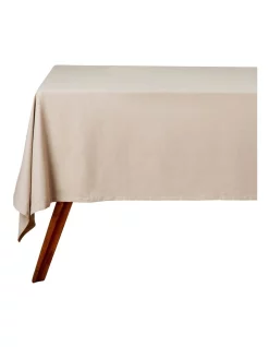 Best deal ❤️ Maxwell & Williams Cotton Classics Rectangular Tablecloth 230x150cm Pebble 😉