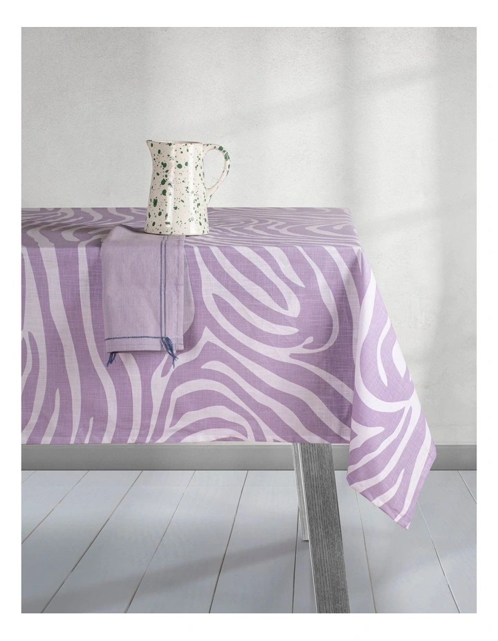 Promo β Ladelle Zebby Tablecloth In Lilac π 4 Promo β Ladelle Zebby Tablecloth In Lilac π - Image 2