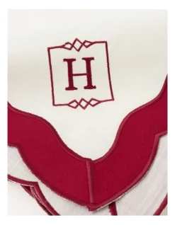Best deal ???? Heritage Florence Scalloped Edge Tablecloth In Red And White ???? -Barcraft shop unnamed file 1083