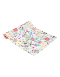 Cheap 💯 Maxwell & Williams Royal Botanic Gardens Native Blooms Cotton Runner 150x33cm In Multi 💯