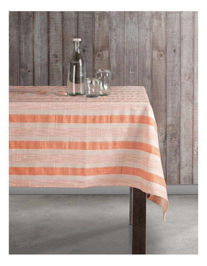 Best reviews of 𧨠Ladelle Eco Sorrento Recycled Cotton Table Cloth In Orange Stripe π― 3 Best reviews of 𧨠Ladelle Eco Sorrento Recycled Cotton Table Cloth In Orange Stripe π―