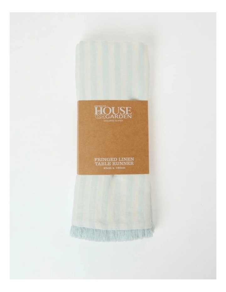 Coupon π Australian House & Garden Fringed Linen Table Runner Fine Lines In Morning Mist π― 5 Coupon π Australian House & Garden Fringed Linen Table Runner Fine Lines In Morning Mist π― - Image 3