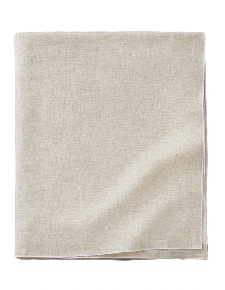 New 🎁 Sheridan Abbotson Tablecloth In Flax 🎉 4 New 🎁 Sheridan Abbotson Tablecloth In Flax 🎉 - Image 2