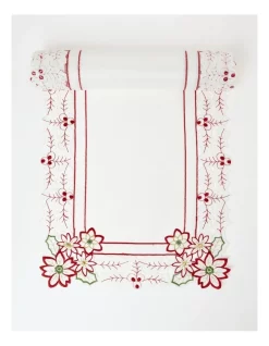 Top 10 🧨 Heritage Heirloom Berry Lace Table Runner In White/Red 🌟