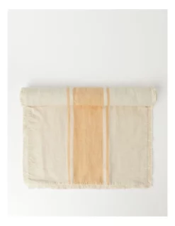 Best deal ✨ Australian House & Garden Yarn Dyed Linen Table Runner Sand 👏