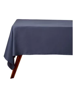 Deals ⭐ Maxwell & Williams Cotton Classics Rectangular Tablecloth 300x150cm Denim ⌛