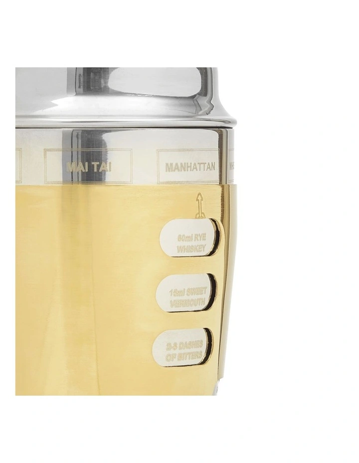 Top 10 π₯ Cooper & Co Mixologist 750ml Cocktail Bartender 4 Piece Set In Gold π 8 Top 10 π₯ Cooper & Co Mixologist 750ml Cocktail Bartender 4 Piece Set In Gold π - Image 6