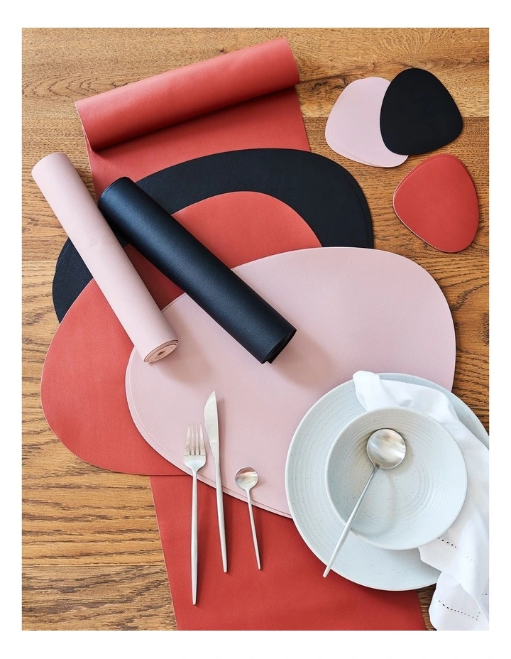 Cheapest π Vue Leather Look Table Runner Black π 4 Cheapest π Vue Leather Look Table Runner Black π - Image 2