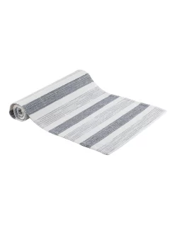 Discount 🤩 Ladelle Eco Sorrento Recycled Cotton Table Runner In Indigo 🧨