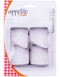 Best reviews of ⭐ Appetito Stainless Steel Tablecloth Clips Set Of 4 ???? -Barcraft shop unnamed file 1219