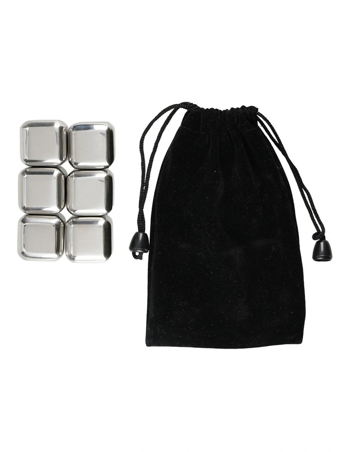 Deals β€οΈ BarCraft Wine Cube Set Of 6 Stainless Steel Gift Boxed π 4 Deals β€οΈ BarCraft Wine Cube Set Of 6 Stainless Steel Gift Boxed π - Image 2