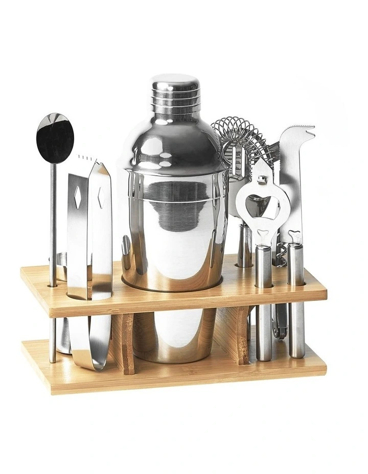 Flash Sale π€© Cooper & Co Mixologist 500ml Cocktail Bartender 9 Piece Set In Silver π 3 Flash Sale π€© Cooper & Co Mixologist 500ml Cocktail Bartender 9 Piece Set In Silver π
