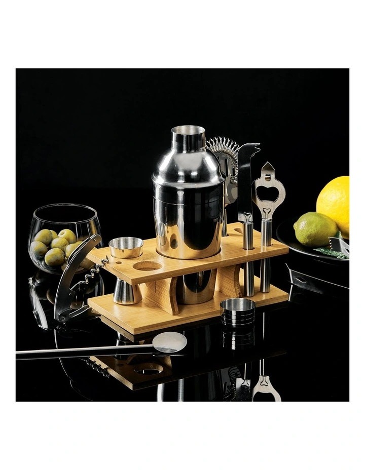 Flash Sale π€© Cooper & Co Mixologist 500ml Cocktail Bartender 9 Piece Set In Silver π 4 Flash Sale π€© Cooper & Co Mixologist 500ml Cocktail Bartender 9 Piece Set In Silver π - Image 2