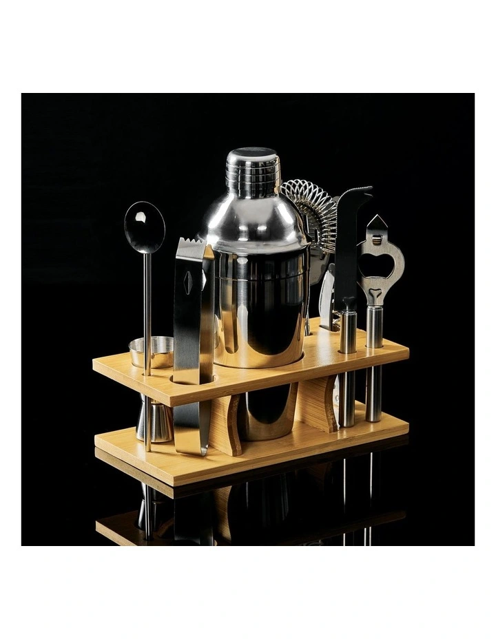 Flash Sale π€© Cooper & Co Mixologist 500ml Cocktail Bartender 9 Piece Set In Silver π 5 Flash Sale π€© Cooper & Co Mixologist 500ml Cocktail Bartender 9 Piece Set In Silver π - Image 3