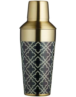 Wholesale 🎁 BarCraft Art Deco Gift Boxed 650ml Cocktail Shaker Silver 🔔