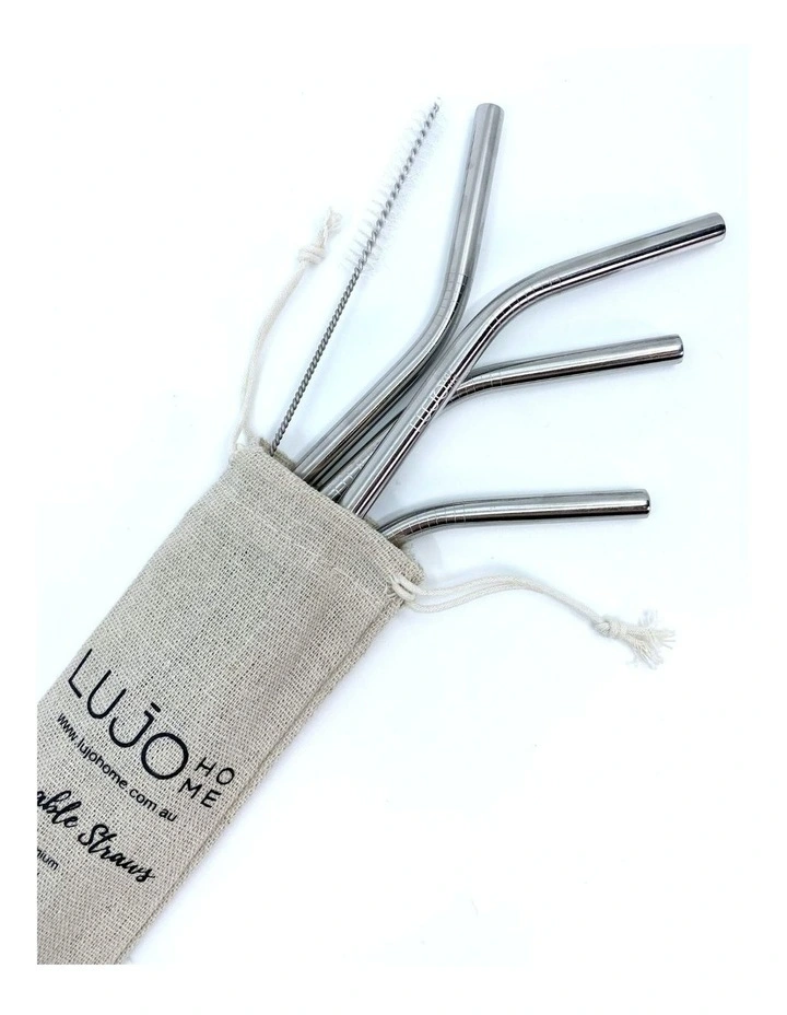 Short Bent Straws Cocktail in Silver Promo ???? Lujo Home Short Bent Straws Cocktail In Silver ???? -Barcraft shop unnamed file 227