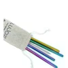 Best reviews of 🤩 Lujo Home Reusable Smoothie Straws Rainbow Straight ✔️ -Barcraft shop unnamed file 244