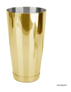 New 👍 Uber Bar Tools Boston & Toby Tin Set Gold W/ Weighted Base ❤️ -Barcraft shop unnamed file 295