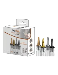 Promo 👏 Uber Bar Tools Proflow Pack Black (4 Pce) (W/ Snap-On Protector/Mesaures) ✨