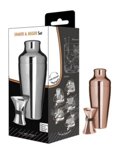 Best Pirce 🌟 Uber Bar Tools Shaker & Jigger Set Copper 🌟