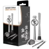 Discount 🤩 Uber Bar Tools Bartender Essentials Set Chrome ❤️