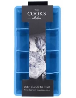 Best deal 🔥 The Cooks Collective Deep Block 8 Cube Ice Tray Blue 🌟