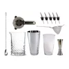 Flash Sale ⭐ Cocktail Kit Bartender's Bar Kit With Boston Shaker And Glass ✔️ -Barcraft shop unnamed file 477