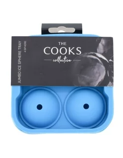 Best Pirce ⭐ The Cooks Collective Jumbo 4 Sphere Ice Tray Blue ????