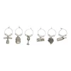New π BarCraft 6 Piece Set Wine Charms π 2 New π BarCraft 6 Piece Set Wine Charms π -Barcraft shop unnamed file 505
