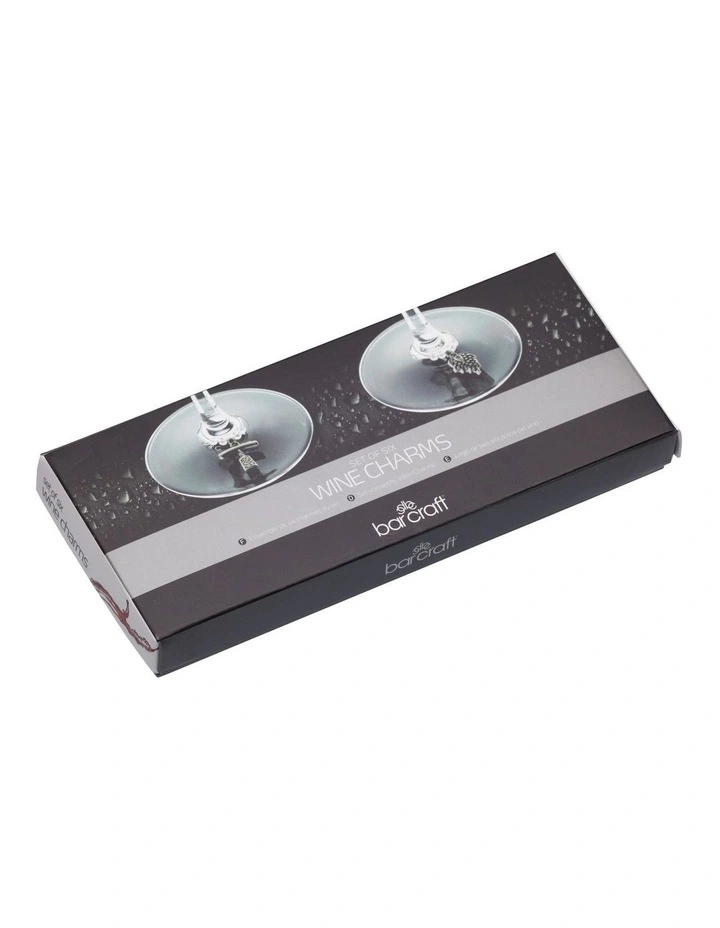 New π BarCraft 6 Piece Set Wine Charms π 4 New π BarCraft 6 Piece Set Wine Charms π - Image 2