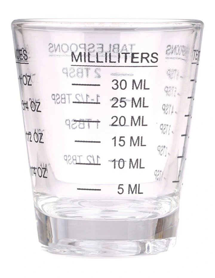 Cheapest 𧨠Appetito Multipurpose Measure Glass 30ml π 2 Cheapest 𧨠Appetito Multipurpose Measure Glass 30ml π