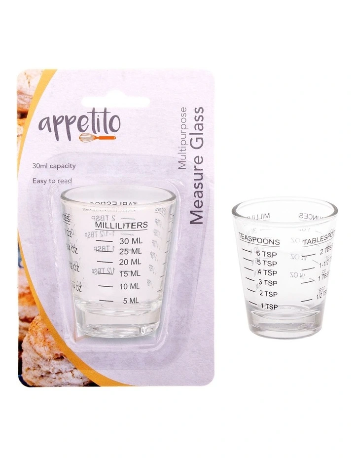 Cheapest 𧨠Appetito Multipurpose Measure Glass 30ml π 6 Cheapest 𧨠Appetito Multipurpose Measure Glass 30ml π - Image 5
