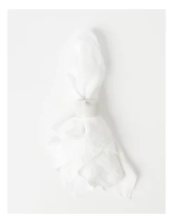 Top 10 π₯° Heritage Marble Napkin Rings White 4 Pack β