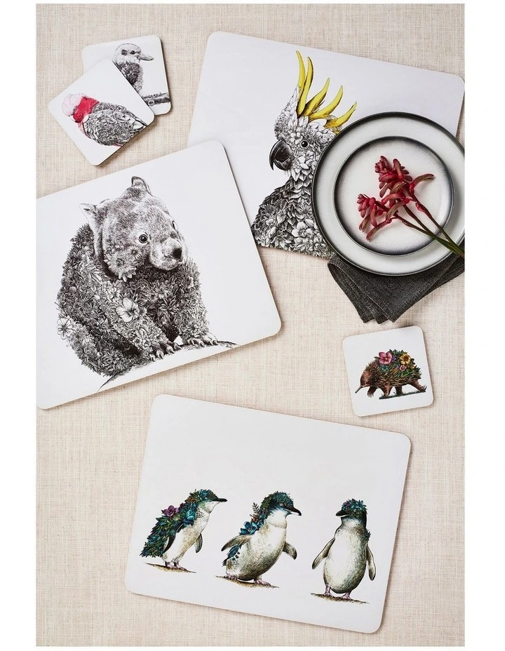 Marini Ferlazzo Australian Families 34x26.5cm Set of 4 Gift Boxed Cork Back Placemat Hot Sale ???? Maxwell & Williams Marini Ferlazzo Australian Families 34x26.5cm Set Of 4 Gift Boxed Cork Back Placemat ???? -Barcraft shop unnamed file 572