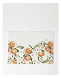 Budget π Heritage Valencia Orange Placemat Set Of 4 π