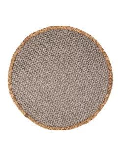 Hot Sale π Maxwell & Williams Table Accents Round Placemat 38cm In Grey/Natural π