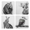Deals ???? Maxwell & Williams Marini Ferlazzo Animals Of Australia Set Of 4 10.5cm Cork Back Coaster ????