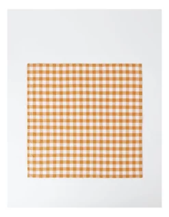 Best deal β€οΈ Heritage Gingham Napkin Set Of 4 In Orange β€οΈ