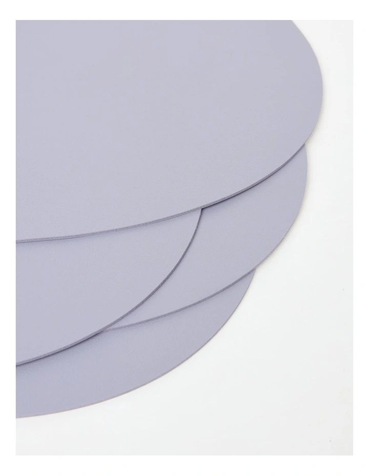 Best deal 𧨠Vue Leather Look Placemat In Purple Heather π 4 Best deal 𧨠Vue Leather Look Placemat In Purple Heather π - Image 2