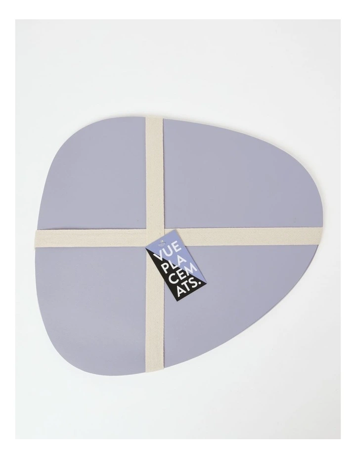 Best deal 𧨠Vue Leather Look Placemat In Purple Heather π 5 Best deal 𧨠Vue Leather Look Placemat In Purple Heather π - Image 3