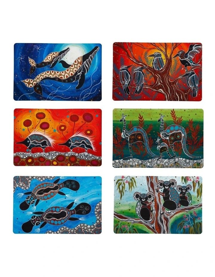 Budget βοΈ Maxwell & Williams Melanie Hava Journeys Reversible Placemat 43.5x28.5cm 6pc Gift Pack π― 3 Budget βοΈ Maxwell & Williams Melanie Hava Journeys Reversible Placemat 43.5x28.5cm 6pc Gift Pack π―