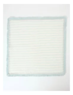 Best deal ๐ Australian House & Garden Fringed Linen Set Of 4 Napkin Fine Lines In Morning Mist ๐