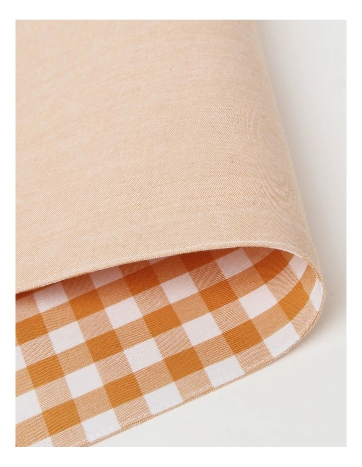 Gingham Placemat Set of 4 in Orange Best deal ✨ Heritage Gingham Placemat Set Of 4 In Orange ⌛ -Barcraft shop unnamed file 654