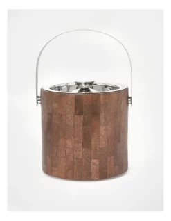 Hot Sale β¨ Australian House & Garden Kirra Barware Wood Finish Ice Bucket 1.9L β¨