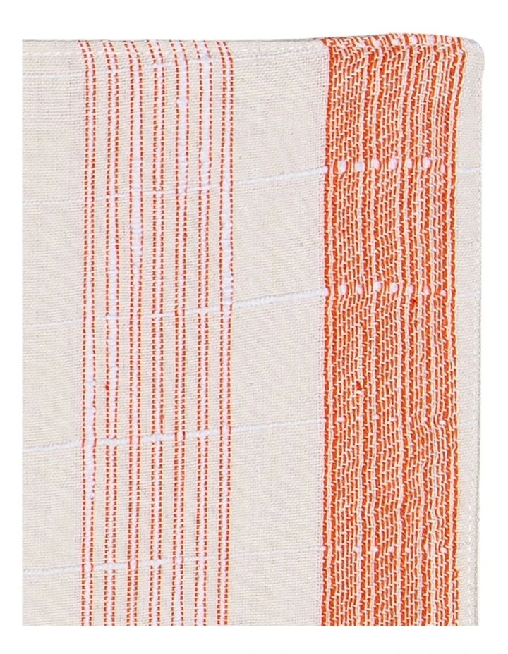 Cheap β Ladelle Eco Sorrento Recycled Cotton Placemat Set Of 4 In Orange π 4 Cheap β Ladelle Eco Sorrento Recycled Cotton Placemat Set Of 4 In Orange π - Image 2