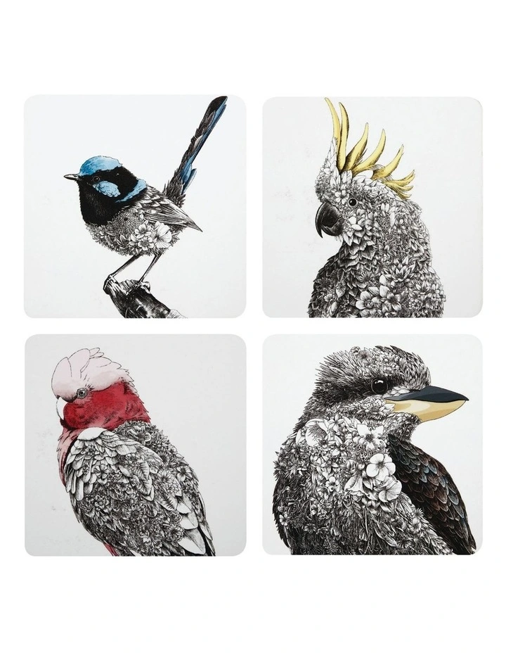 Best Sale 🛒 Maxwell & Williams Marini Ferlazzo Birds Of Australia Set Of 4 10.5cm Cork Back Coaster 👏 3 Best Sale 🛒 Maxwell & Williams Marini Ferlazzo Birds Of Australia Set Of 4 10.5cm Cork Back Coaster 👏